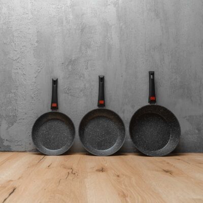 PANVICA Ø 28 CM BLACK GRANITE - Image 2