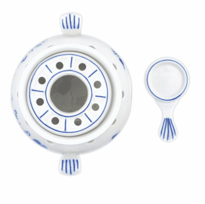 Cibulák – Ohrievač na kanvice – originálny cibuľový porcelán 1. akosť - Image 2