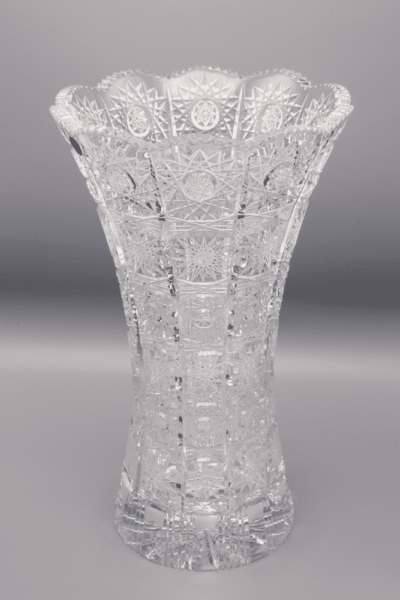 Krištáľová brúsená váza ÚSVIT 29 cm - Image 2