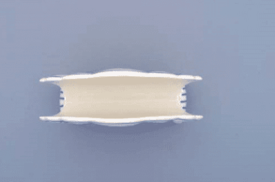 Cibulák – Stojan na obrúsky 10 cm – originálny cibuľový porcelán 1. akosť - Image 2