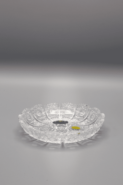 Krištáľový brúsený tanier ÚSVIT 14 cm