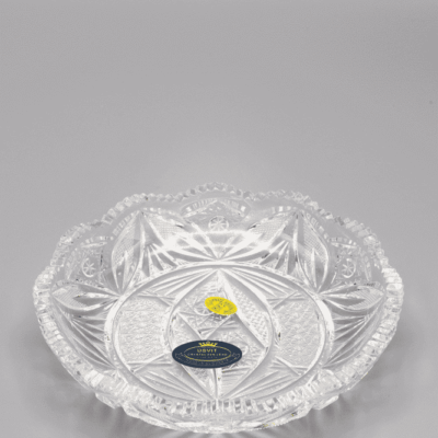 Krištáľový brúsený tanier ÚSVIT 14 cm
