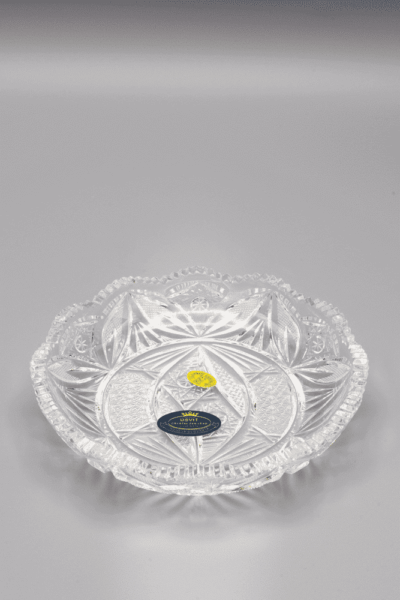 Krištáľový brúsený tanier ÚSVIT 14 cm