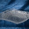 Krištálová brúsená miska 18 cm
