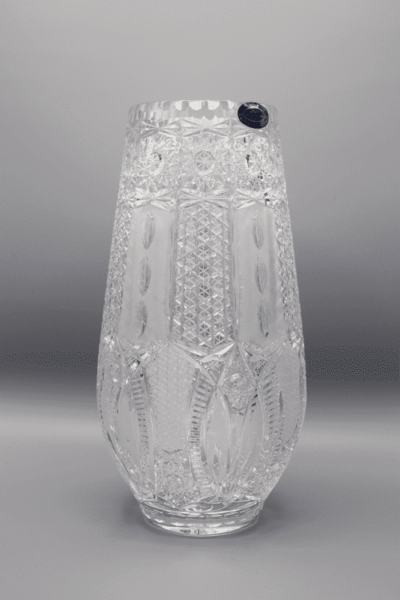 Krištáľová brúsená váza ÚSVIT 28 cm - Image 2