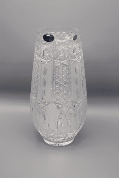 Krištáľová brúsená váza ÚSVIT 28 cm - Image 3