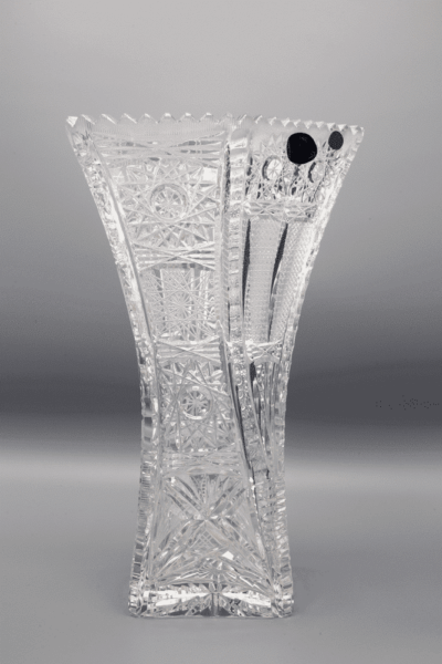 Krištáľová brúsená váza ÚSVIT 28 cm - Image 2