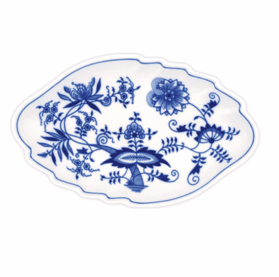 Cibulák – Misa dvojlist 24 cm – originál cibuľový porcelán 1. akosť