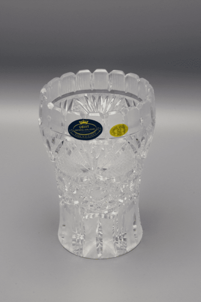 Krištáľová brúsená váza ÚSVIT 14 cm - Image 2