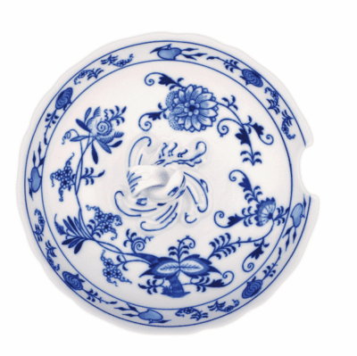 Cibulák – Misa polievková okrúhla 2 l – originálny cibuľový porcelán Dubí 1. akosť - Image 2