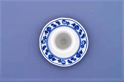 Cibulák – Kalíšok na vajcia s podstavcom 7.5 cm – originálny cibuľový porcelán 1. akosť - Image 2