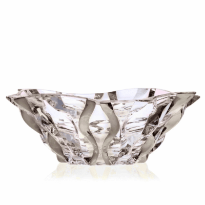 Krištáľová miska Samboa platinum 30,5 cm