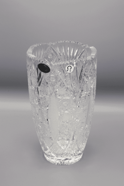 Krištáľová brúsená váza ÚSVIT 26 cm - Image 2