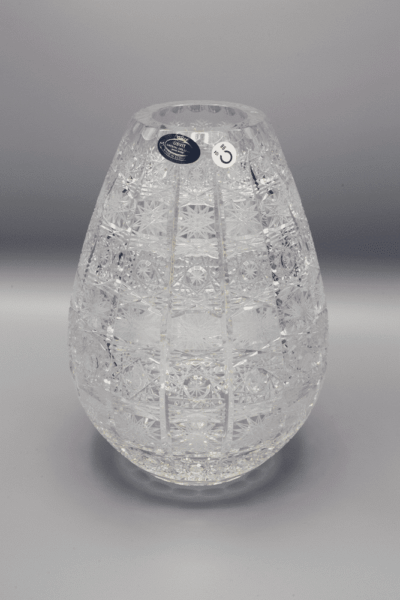 Krištáľová brúsená váza ÚSVIT 26 cm - Image 2