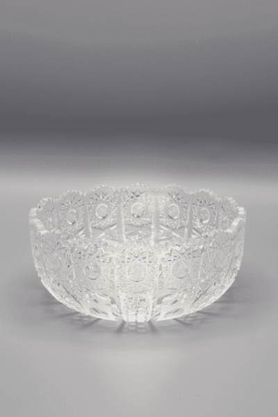 Krištáľová brúsená misa ÚSVIT 15 cm - Image 2