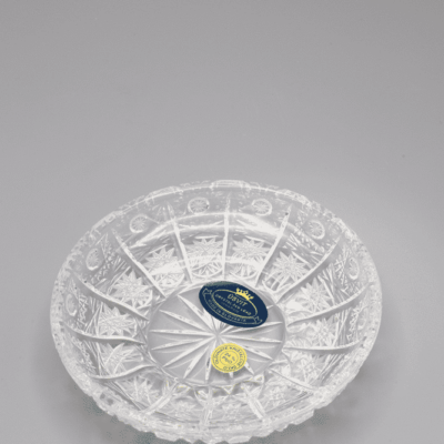 Krištáľový brúsený tanier ÚSVIT 11 cm