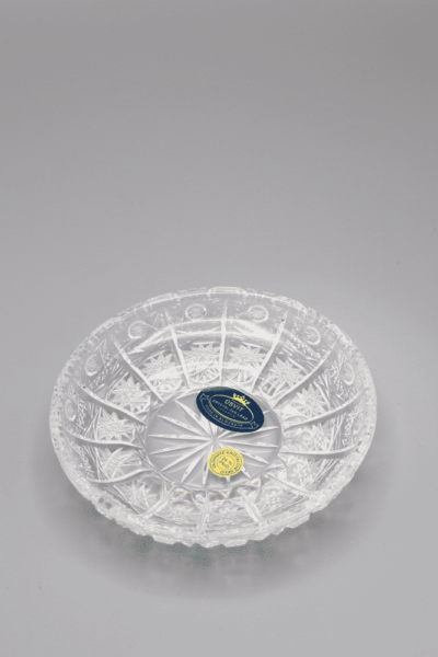 Krištáľový brúsený tanier ÚSVIT 11 cm