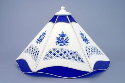 Cibulák – Tienidlo k lampe vitráž prelamované 6 stenové – originálny cibulák Dubí – 1. akosť