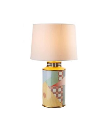 Porcelánová stolová lampa 35x67,5 cm