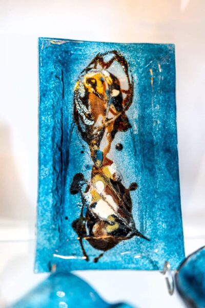 Umelecké sklo Veronika Rusňáková 15x25 cm - Image 2