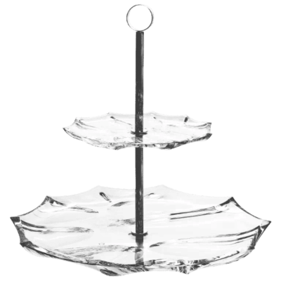 Miska Calyp two tier plate 33 cm