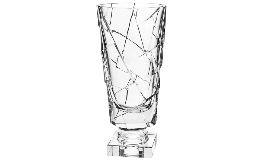 Krištáľová váza Cra ftd vase 38 cm