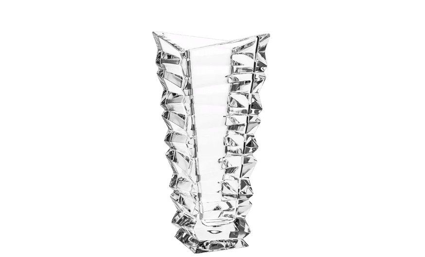 Krištáľová váza Roc vase 30,5 cm