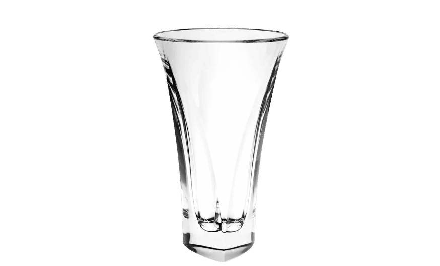 Krištáľová váza Tria vase 30 cm