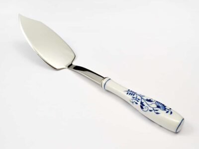 Cibulák – Lopatka na tortu porcelán + nerez