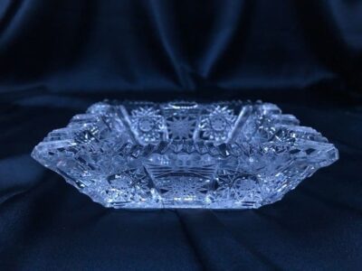 Krištálová brúsená miska 12,5 cm - Image 2