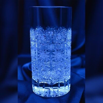 Krištálové brúsené poháre 380 ml set 6 kusov