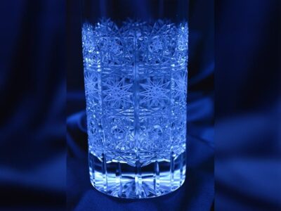 Krištálové brúsené poháre 380 ml set 6 kusov - Image 2