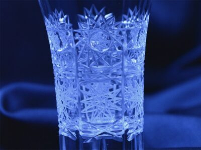 Krištálové brúsené poháre 50 ml set 6 kusov - Image 2