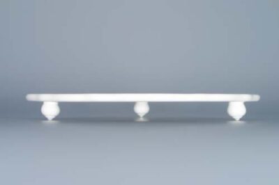 Cibulák – Podnos oválny na nožičkách 24,5 cm – originálny cibuľový porcelán 1. akosť - Image 2