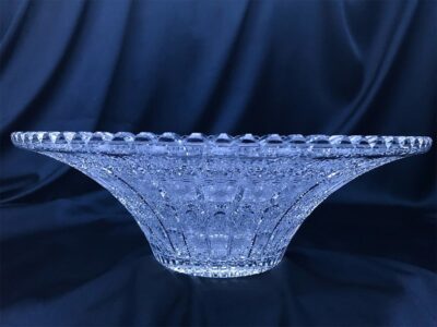 Krištálová brúsená miska 36 cm - Image 2