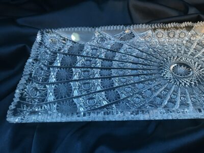 Krištáľová brúsená exkluzívna platňa 40 cm - Image 2