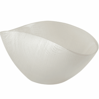Misa BURA biela perla 38x18 cm