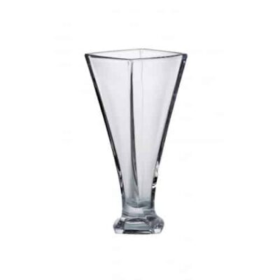 Krištáľová váza Quad Vase 28 cm