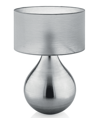 Stolná lampa BOMBEJ platina D33 cm H53 cm