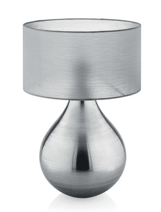 Stolná lampa BOMBEJ platina D33 cm H53 cm