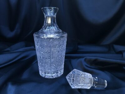 Krištáľová brúsená whisky fľaša 500 ml - Image 3